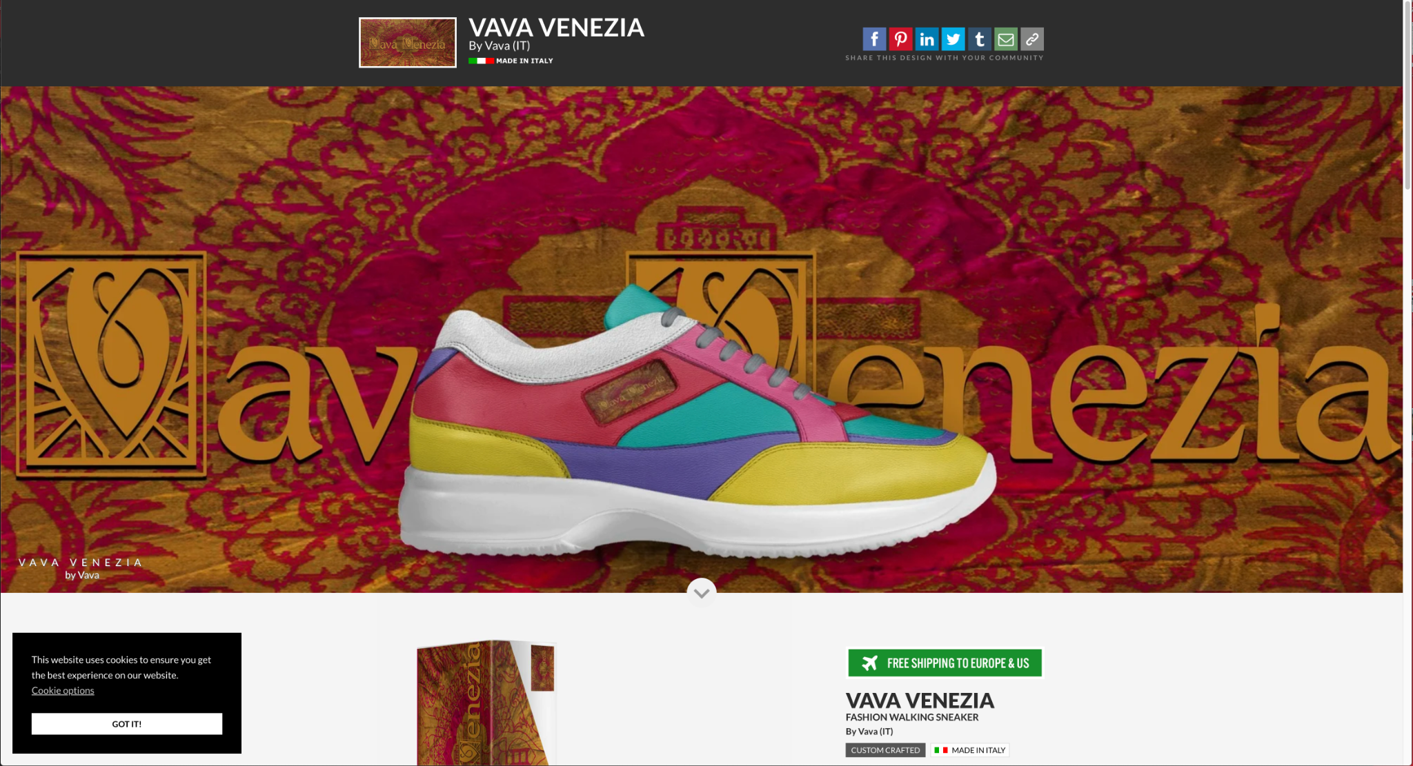 VAVA Venezia Shoe Design 2022
